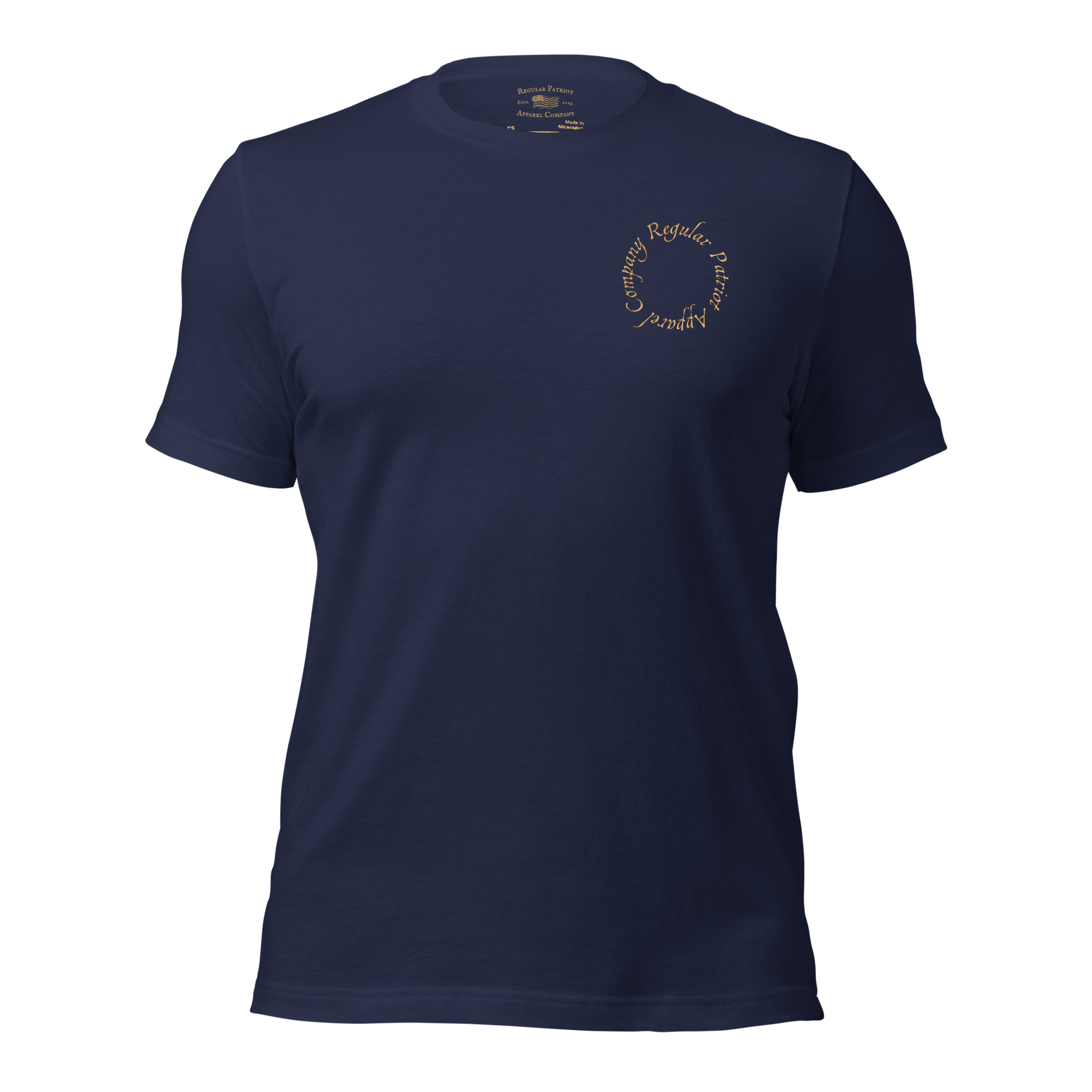 one nation under god indivisible. front, navy